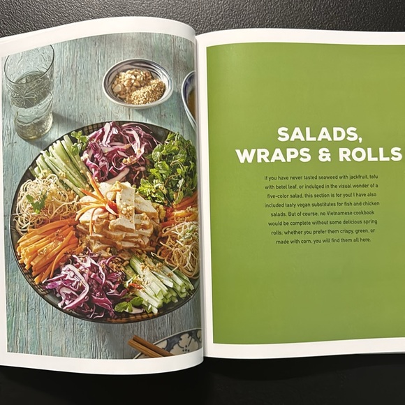 Vegan Vietnamese Hardback Book by Helen Le - Plant-Based Recipes Food Cooking - Picture 15 of 16